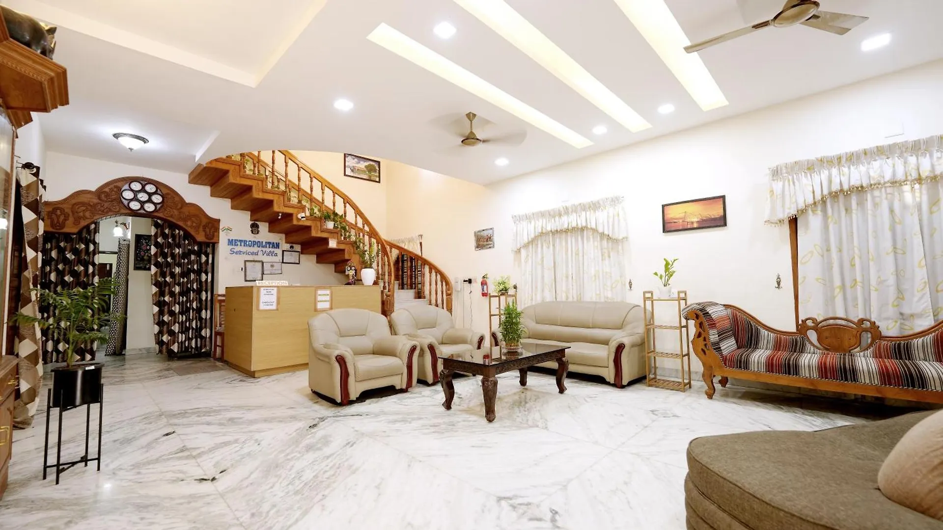 Metropolitan Serviced Villa Kochi Ubytování v soukromí